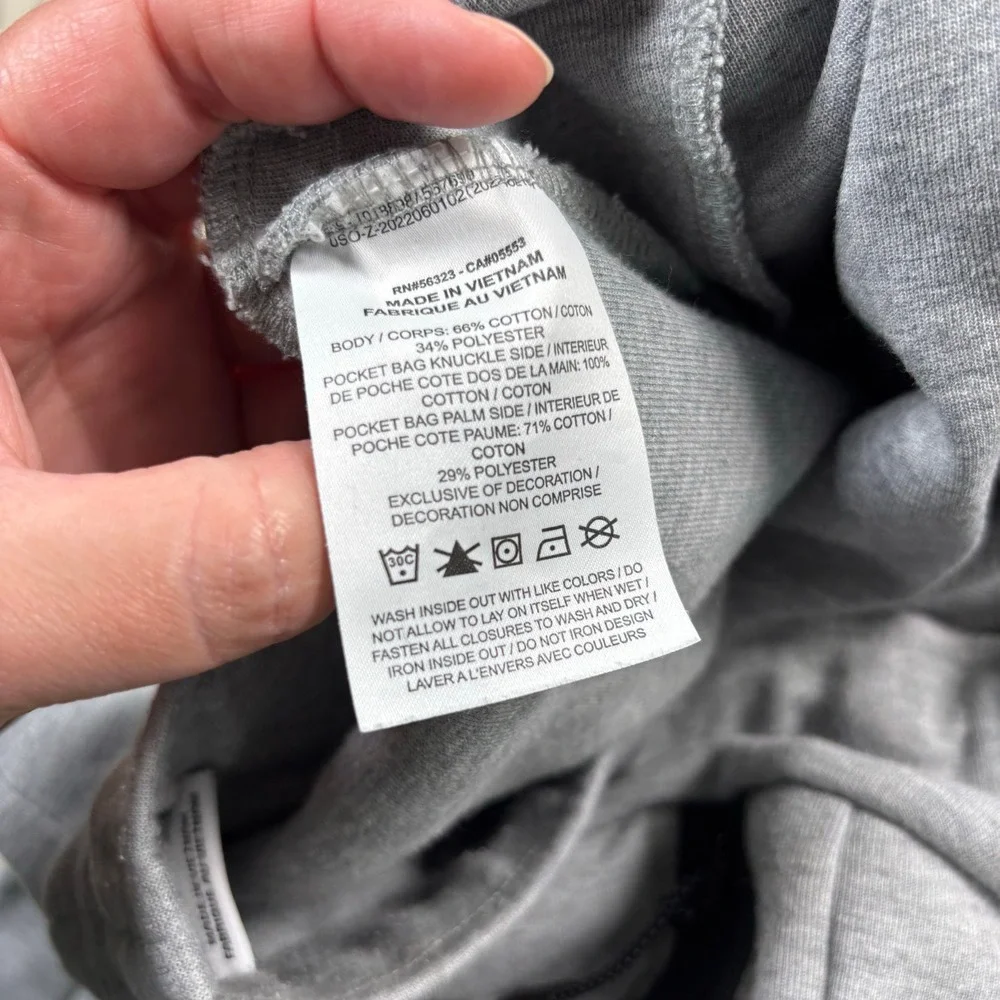 Nike Men's S Gray Tech Men's Fleece Joggers Streetwear Athleisure Blokecore